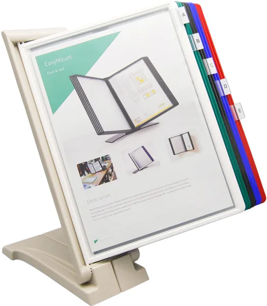 Q-connect Quickfind sistema de archivo multicolor