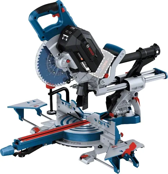 Sierra ingletadora y de corte a batería Bosch GCM 18V-216 DC SOLO