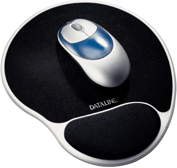 Alfombrilla de ratón Esselte Dataline gel negro