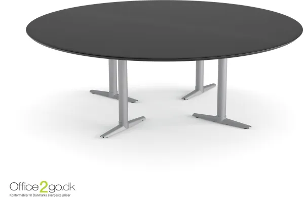 Mesa de reuniones Switch - 10 personas - Ø 200 cm
