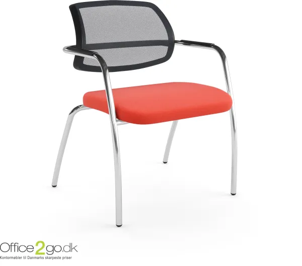 Silla Gama - respaldo de malla - 4 patas